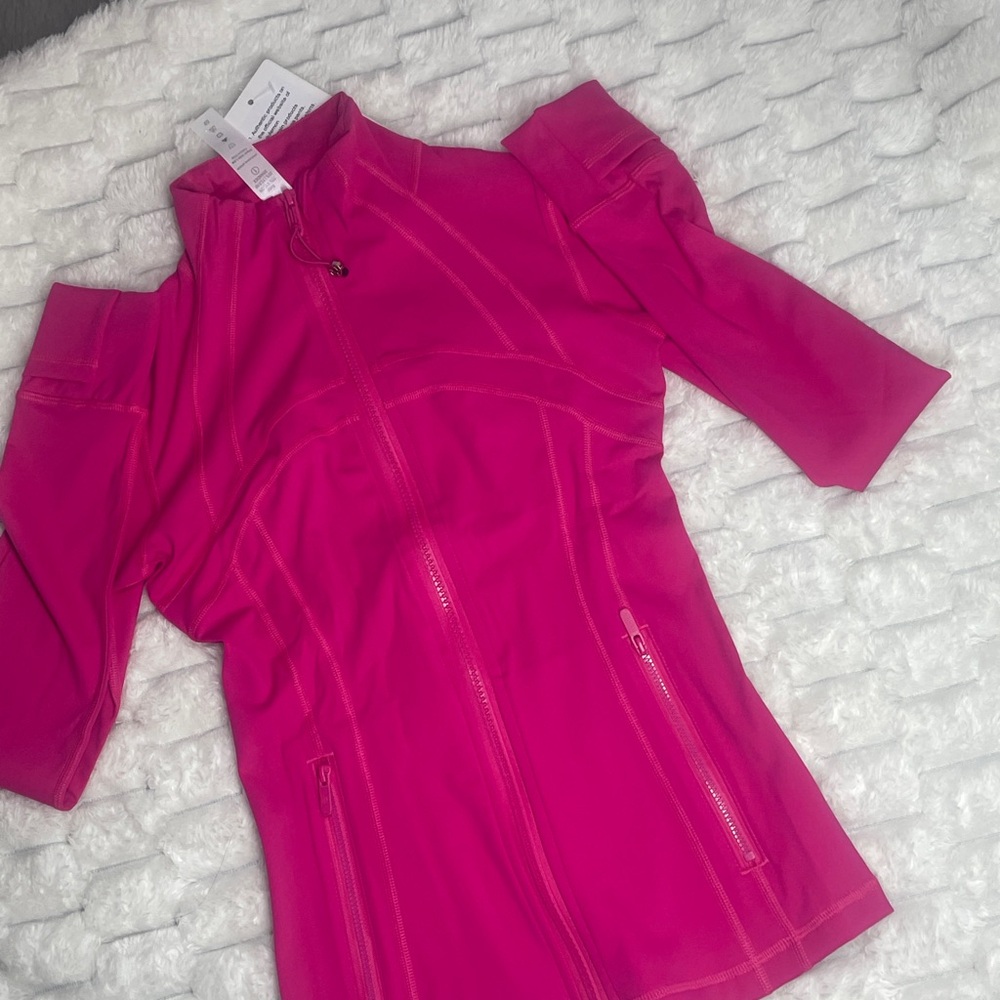 Pink Zip-Up Jacket